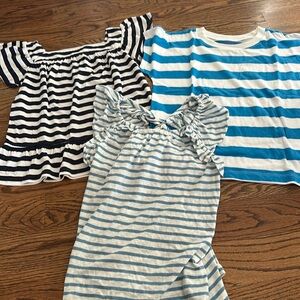 Jcrew stripe top bundle